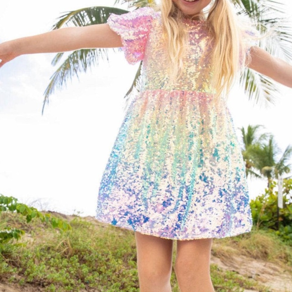 Sequin Ombre Dress for Kids